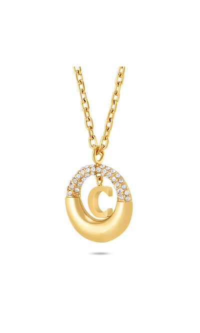 Cerruti 1881 Valeria Stainless Steel Pendant Necklace for Women