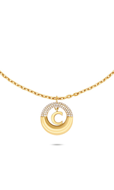 Cerruti 1881 Valeria Stainless Steel Pendant Necklace for Women