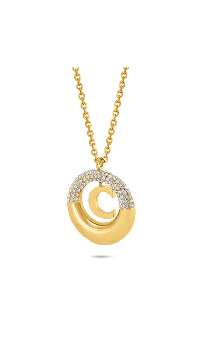 Cerruti 1881 Valeria Stainless Steel Pendant Necklace for Women
