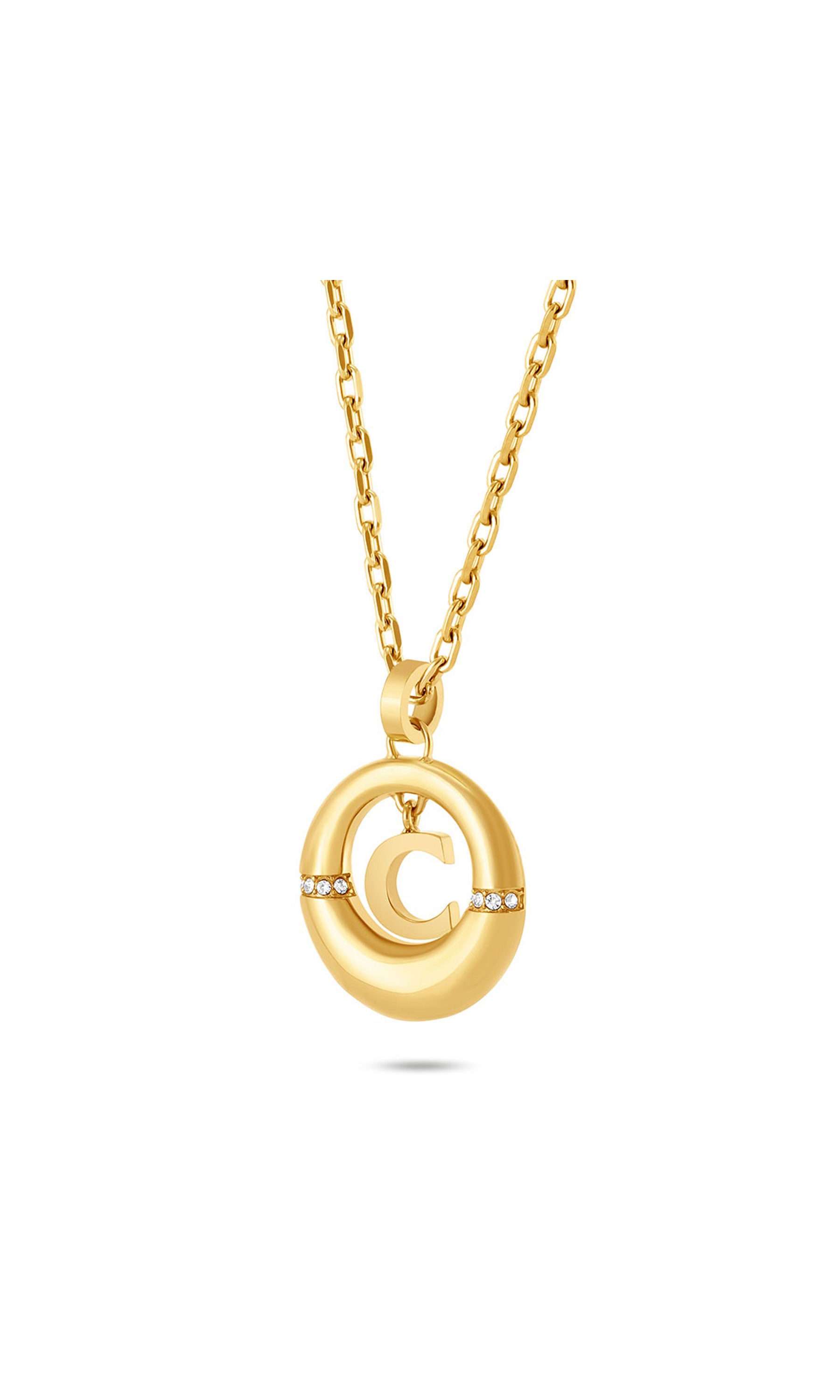 Cerruti 1881 Valeria Stainless Steel Pendant Necklace for Women