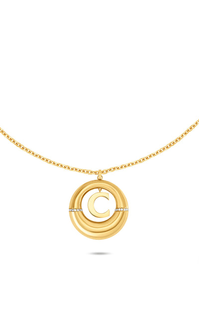 Cerruti 1881 Valeria Stainless Steel Pendant Necklace for Women