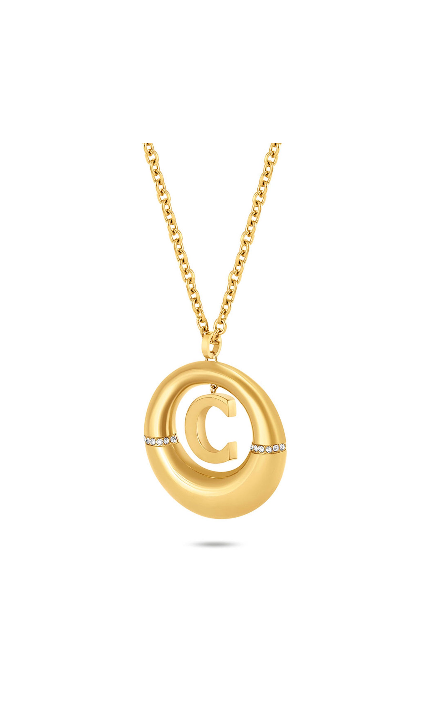 Cerruti 1881 Valeria Stainless Steel Pendant Necklace for Women