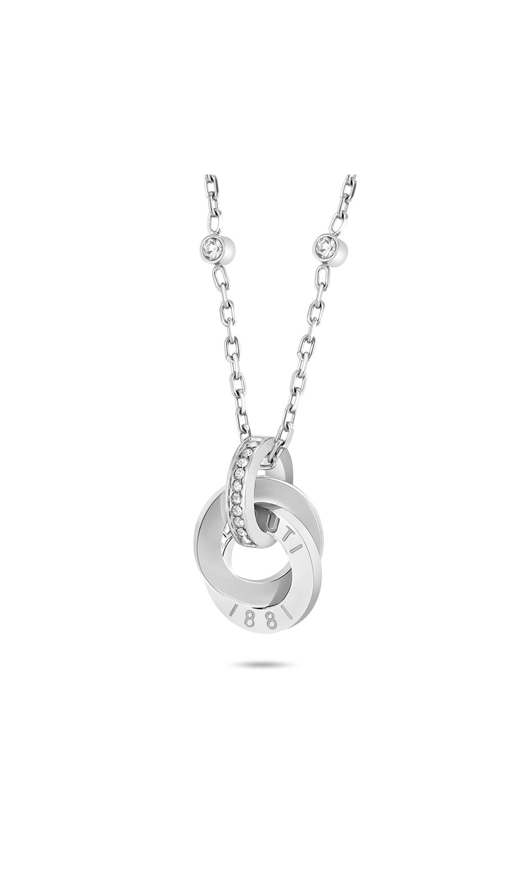 Cerruti 1881 Beatrice Stainless Steel Pendant Necklace for Women