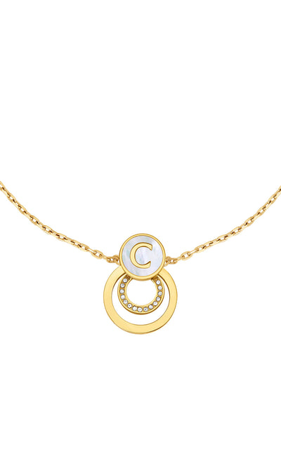 Cerruti 1881 Elena Stainless Steel Pendant Necklace for Women