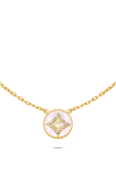 Cerruti 1881 Tessa Stainless Steel Pendant Necklace for Women