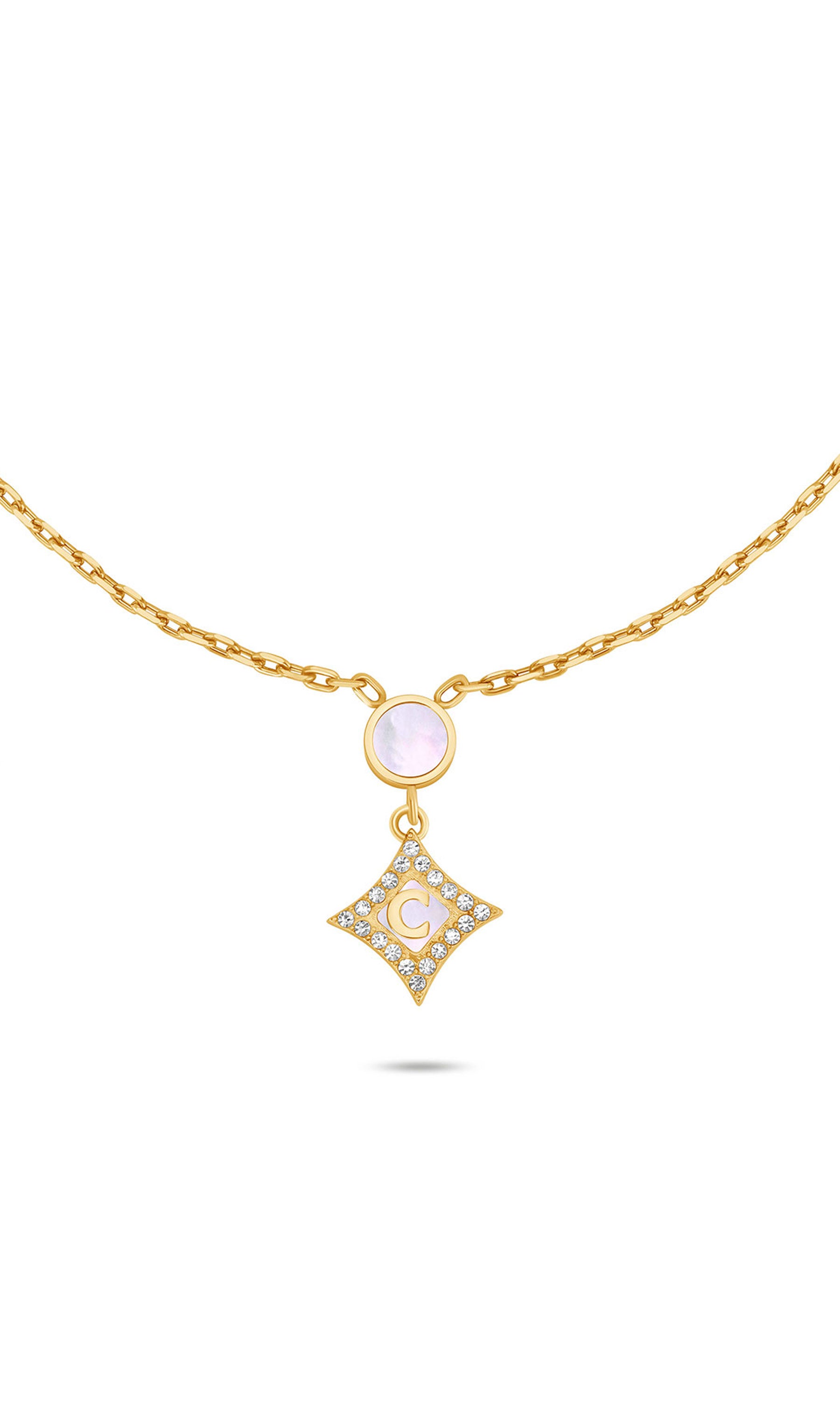 Cerruti 1881 Tessa Stainless Steel Pendant Necklace for Women