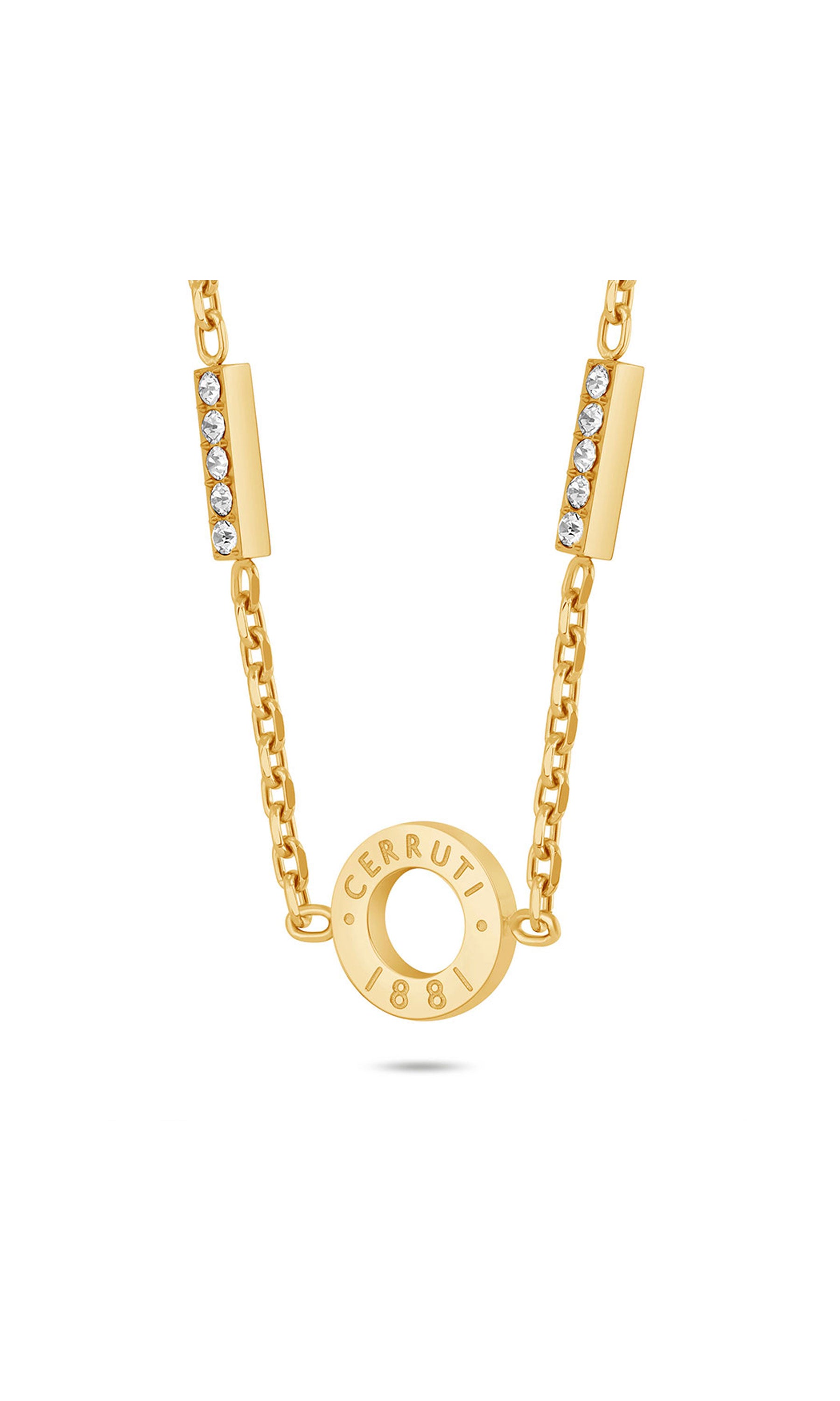 Cerruti 1881 Erika Stainless Steel Chain Necklace for Women