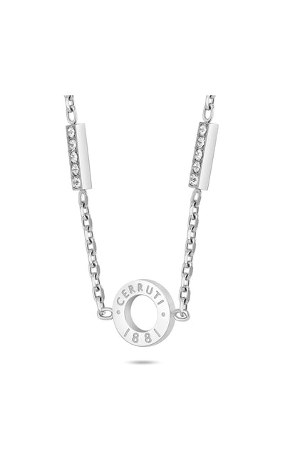 Cerruti 1881 Erika Stainless Steel Chain Necklace for Women
