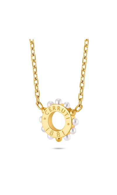 Cerruti 1881 Maddalena Stainless Steel Chain Necklace for Women