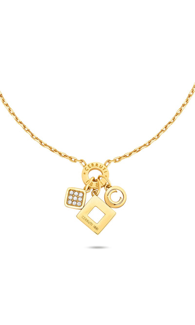Cerruti 1881 Nadia Stainless Steel Pendant Necklace for Women