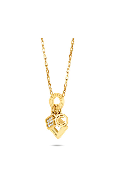 Cerruti 1881 Nadia Stainless Steel Pendant Necklace for Women