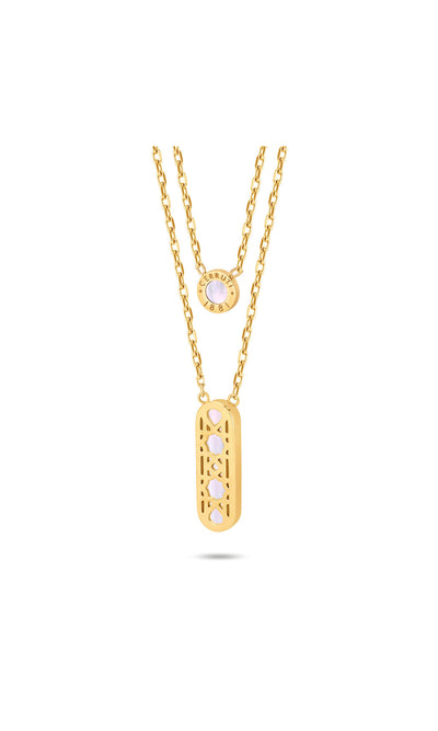 Cerruti 1881 Pamela Stainless Steel Pendant Necklace for Women
