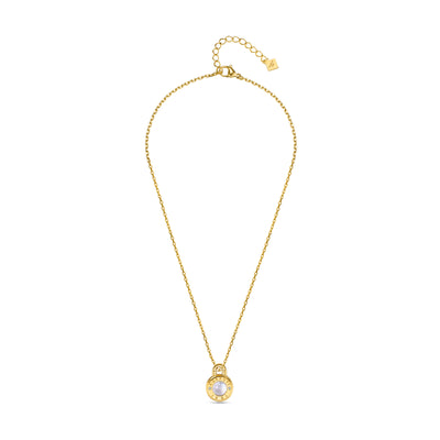 Vittoria Women's Gold Plated Pendant Necklace