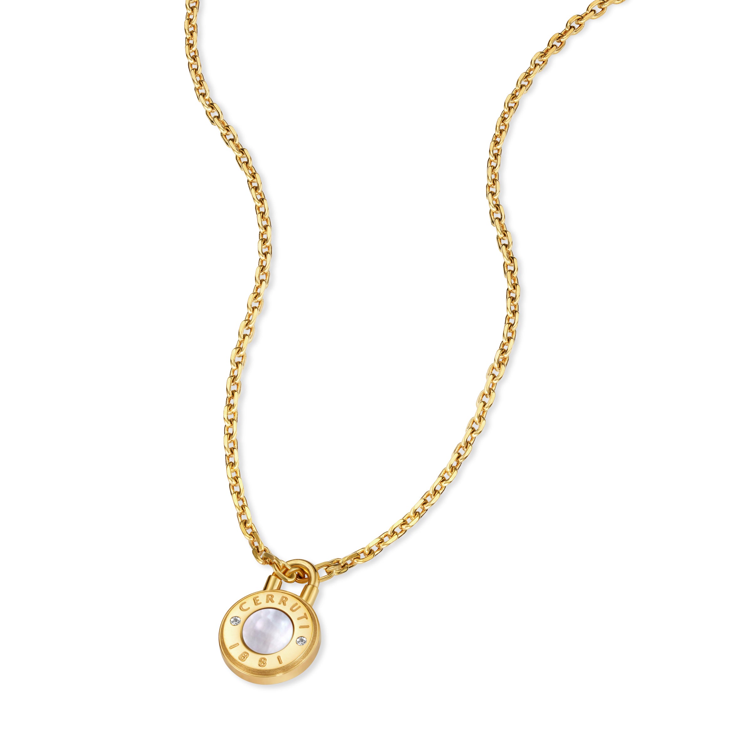 Vittoria Women's Gold Plated Pendant Necklace