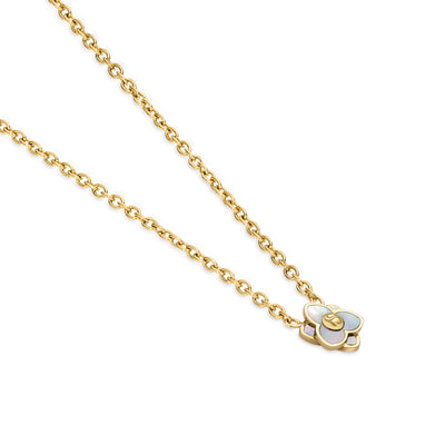 Burj Women's Gold Plated Pendant Necklace