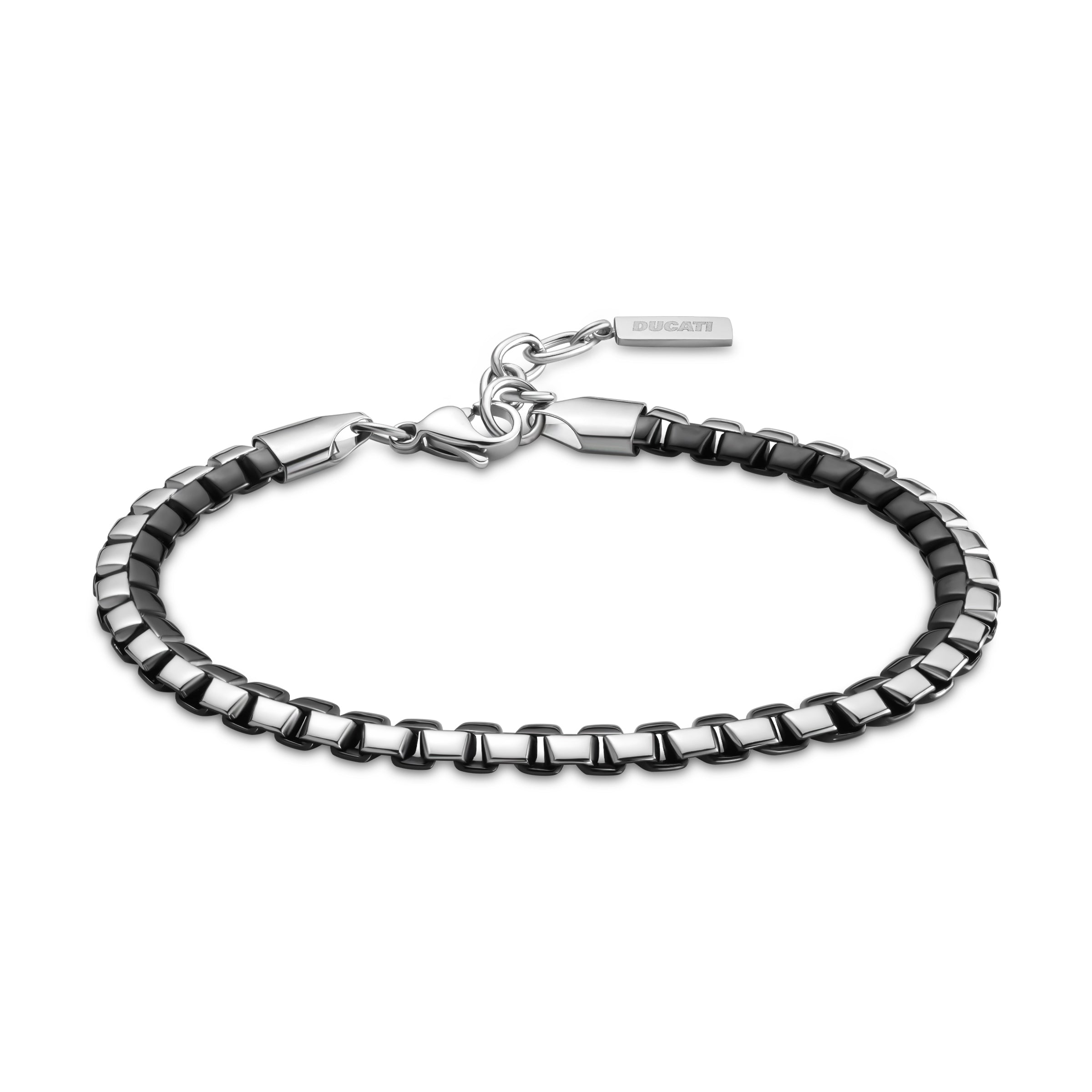 Ducati Energia Stainless Steel Chain Bracelet for Men