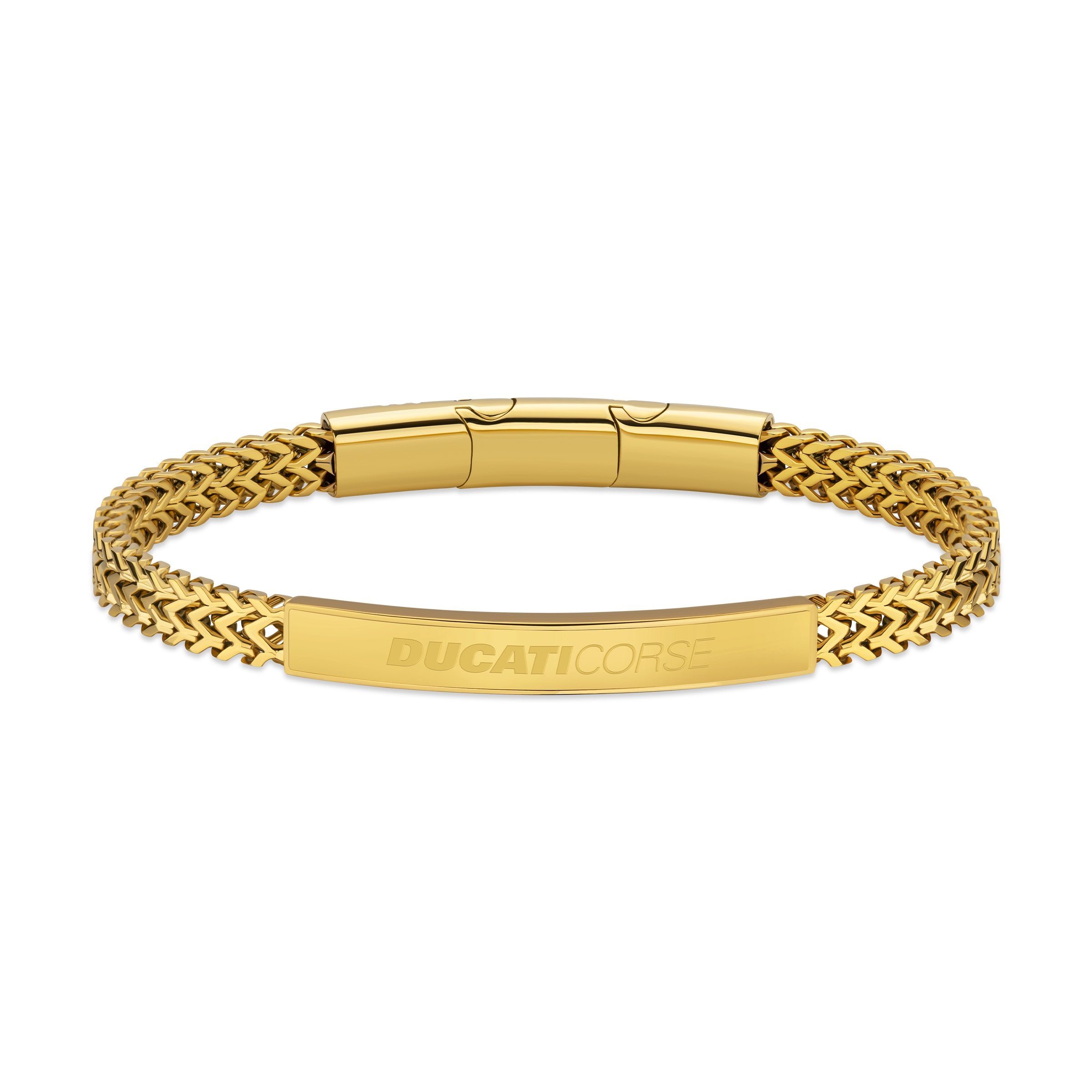 Ducati Tradizione Stainless Steel Chain Bracelet for Men