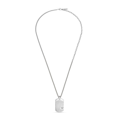 Ducati Squadra Stainless Steel Pendant Necklace for Men