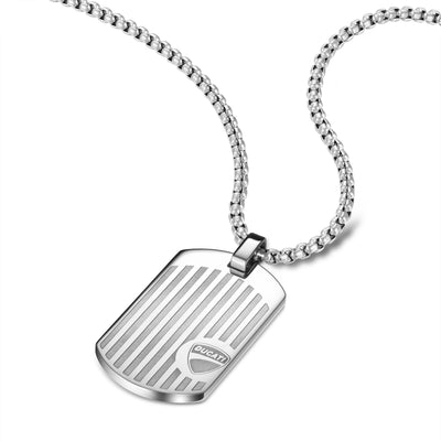 Ducati Squadra Stainless Steel Pendant Necklace for Men