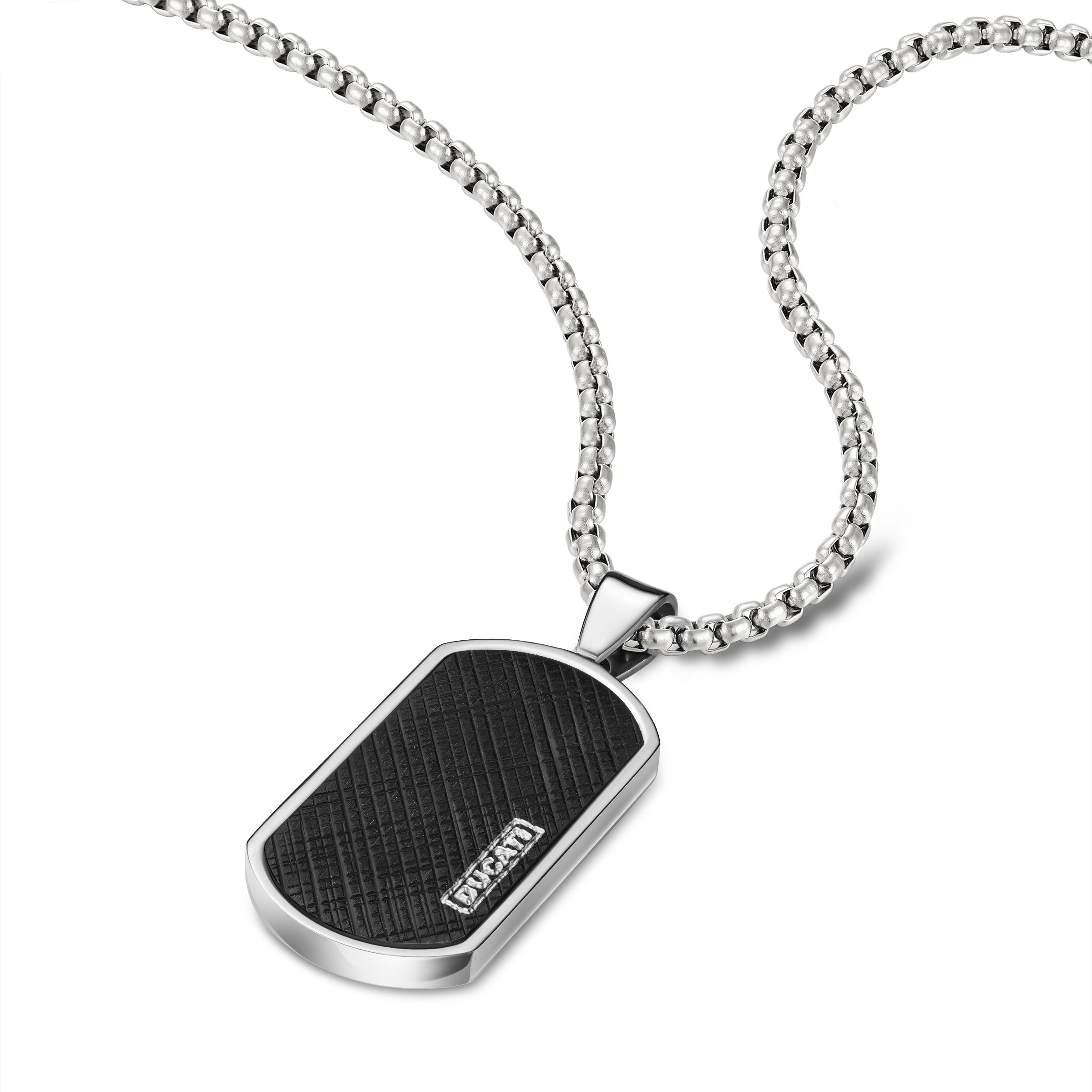 Ducati Vigore Stainless Steel Pendant Necklace for Men