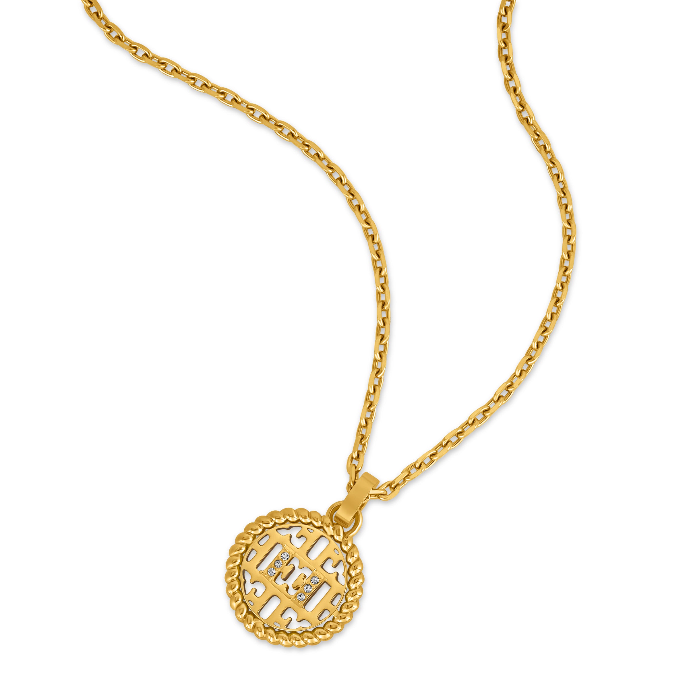 Linda Gold Plated Pendant Necklace for Women