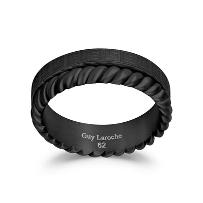 Romain Stainless Steel Band Ring for Men