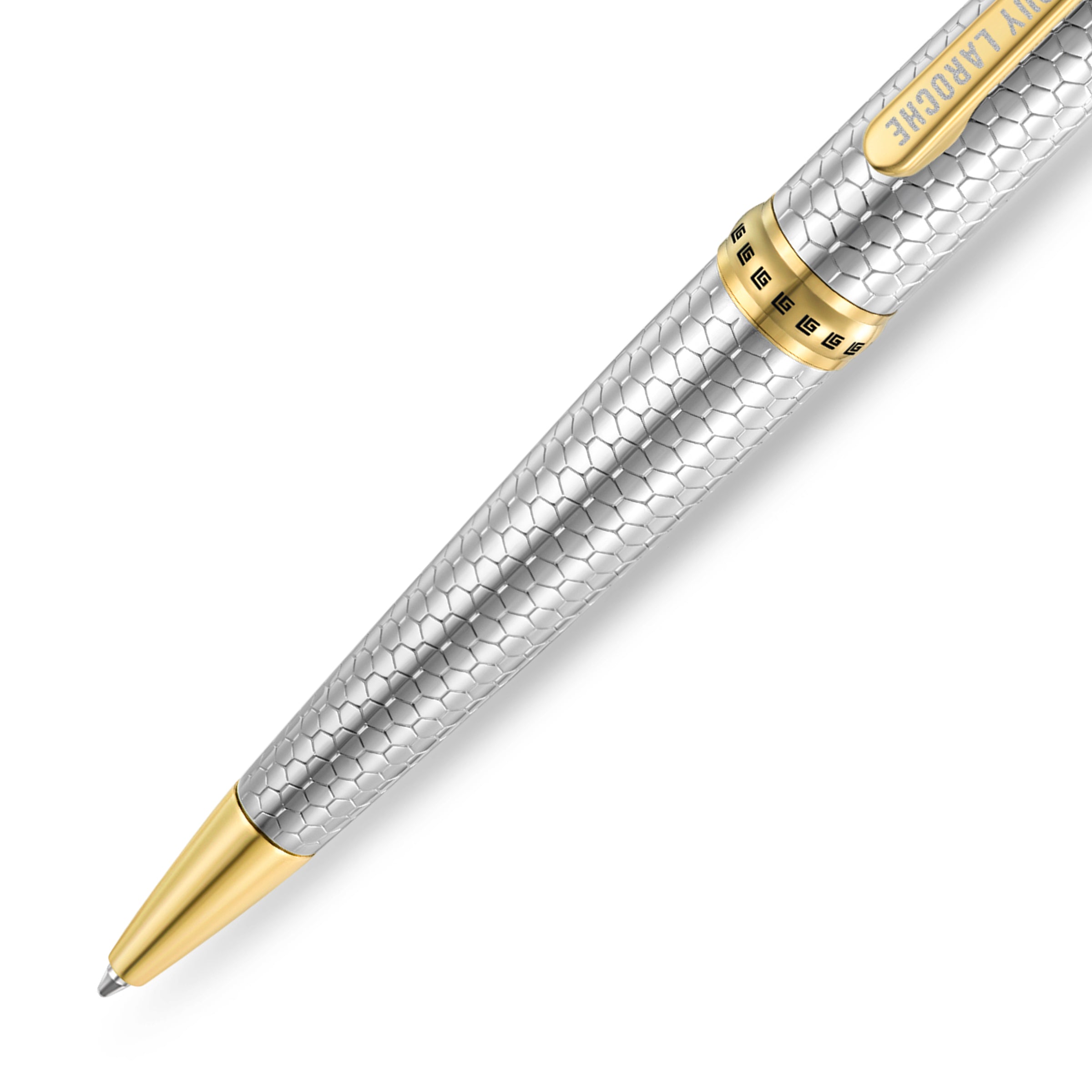 Guy Laroche Romeo Twist Ballpoint Pen, Blue Ink