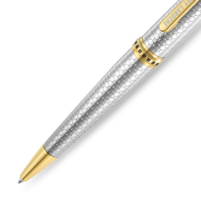 Guy Laroche Romeo Twist Ballpoint Pen, Blue Ink