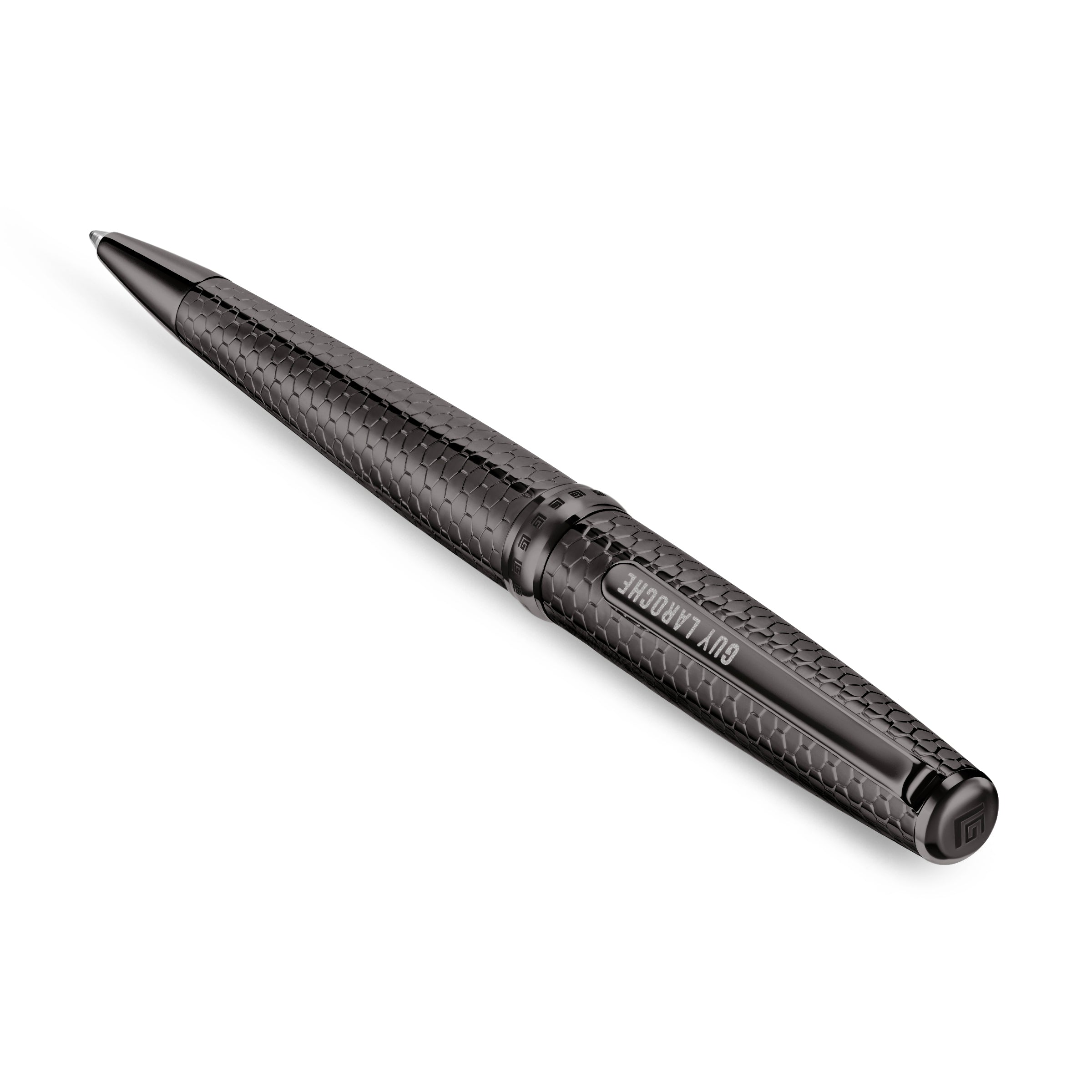 Guy Laroche Romeo Twist Ballpoint Pen, Blue Ink