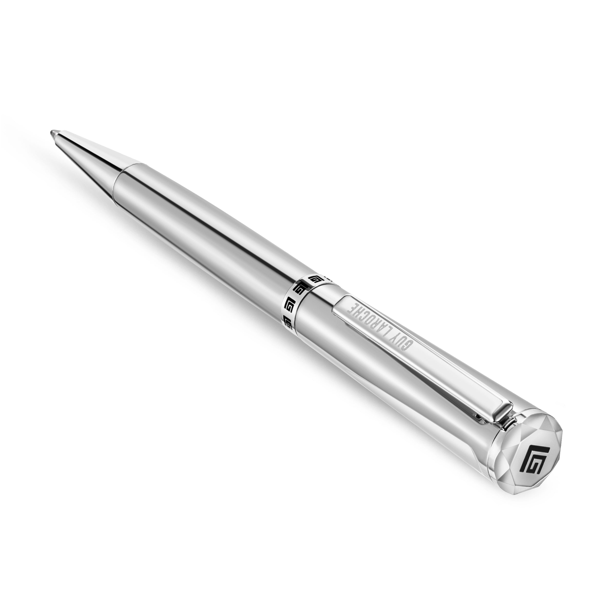 Guy Laroche Vincent Twist Ballpoint Pen, Blue Ink