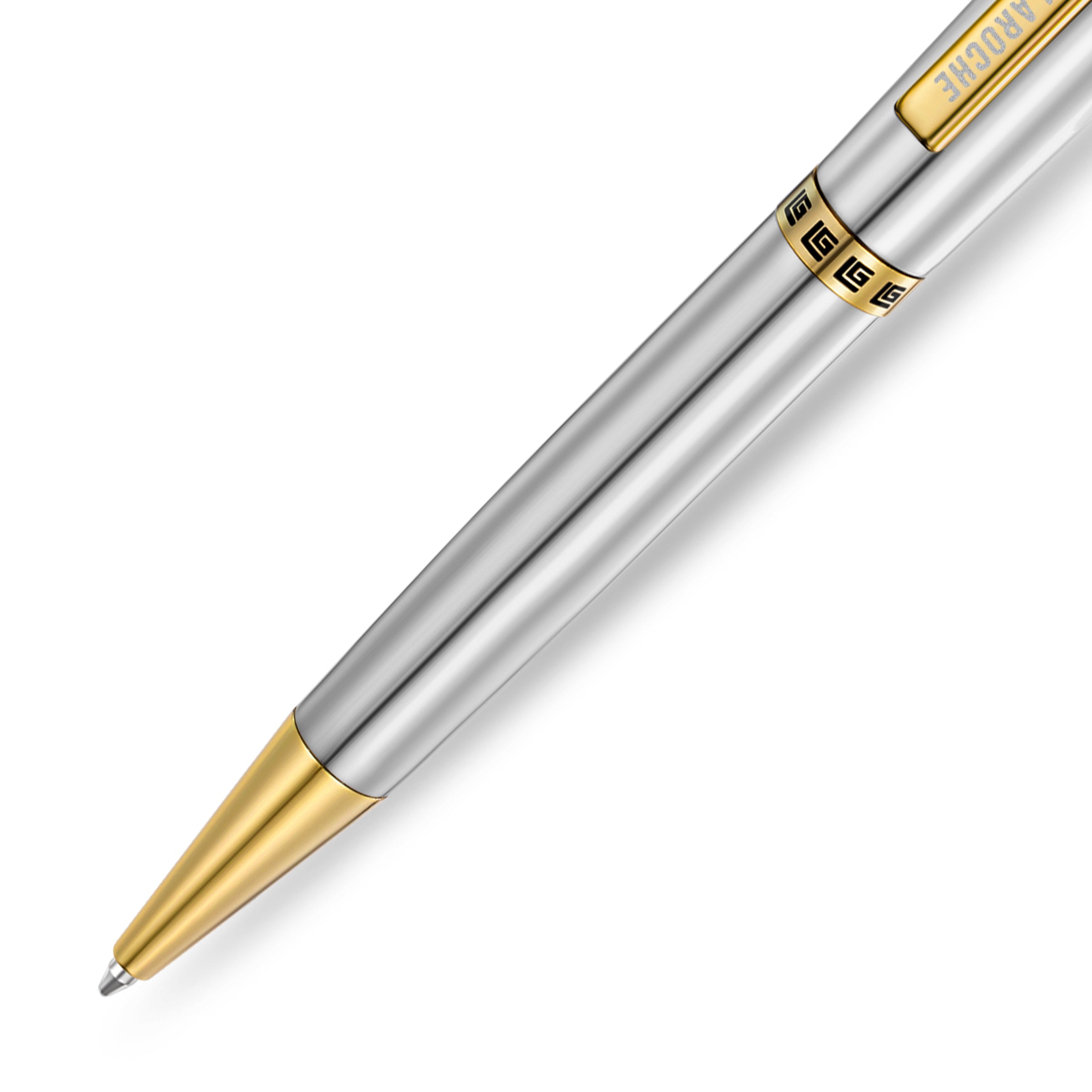 Guy Laroche Vincent Twist Ballpoint Pen, Blue Ink