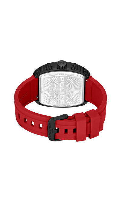Police Coswig Silicone Strap Chronograph Watch 46mm