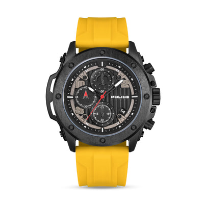 Police Clout Orb Silicone Strap Chronograph Watch 50.4mm