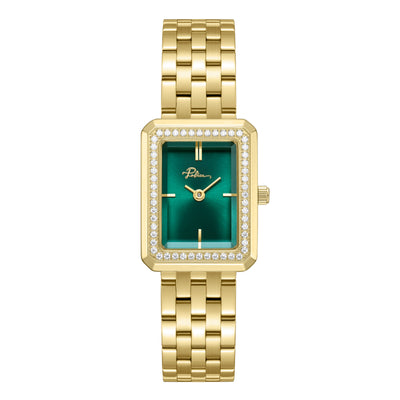 Police Uloya Genuine Leather Strap Analog Watch for Women, 21.7mm