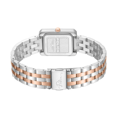 Police Uloya Genuine Leather Strap Analog Watch for Women, 21.7mm