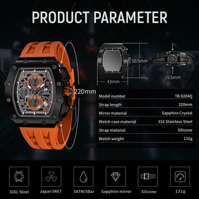 Elemental Series Men's Chronograph Watch