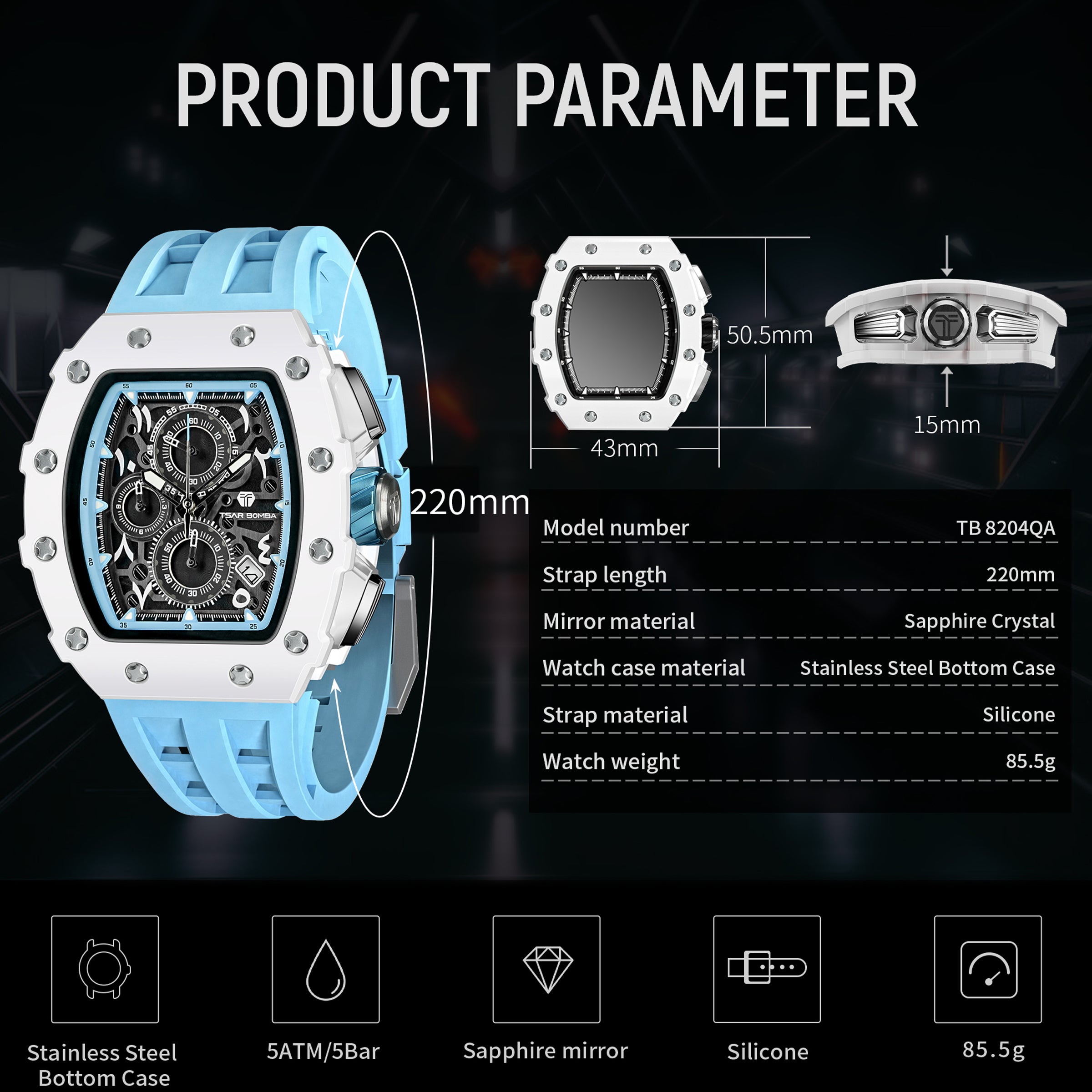 Elemental Series Men's Chronograph Watch