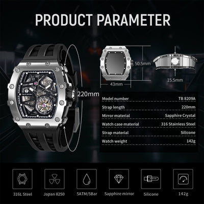 Elemental Series Men's Automatic Watch