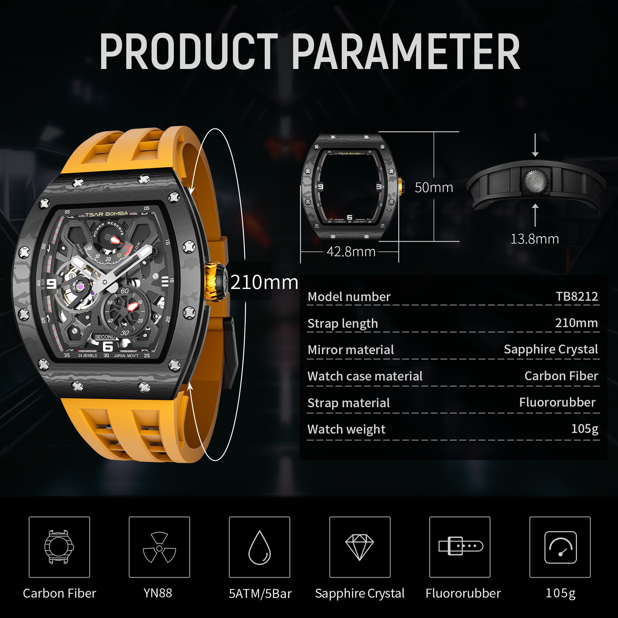 Elemental Series Men's Automatic Watch