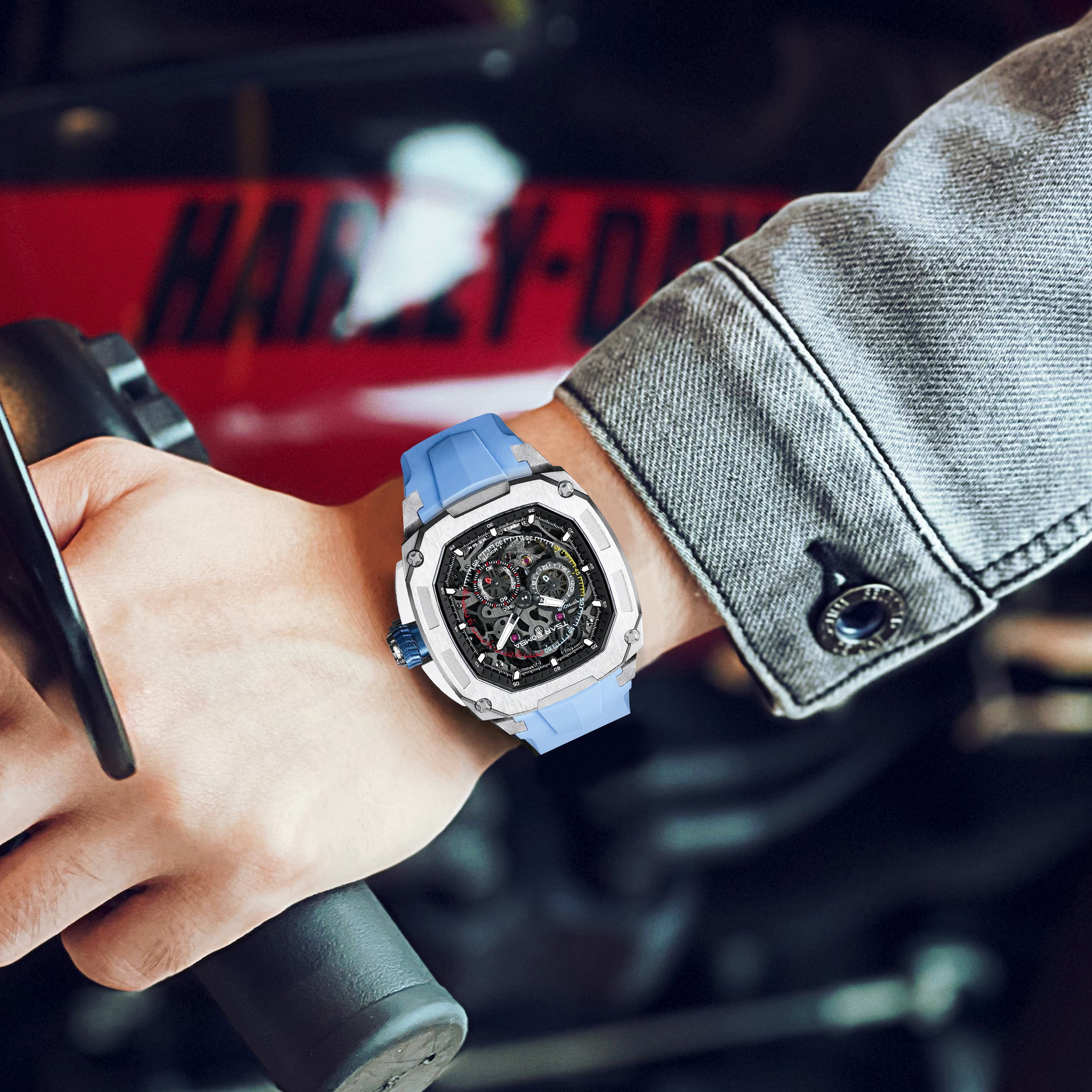 Dark Matter Series Men's Automatic Watch Set