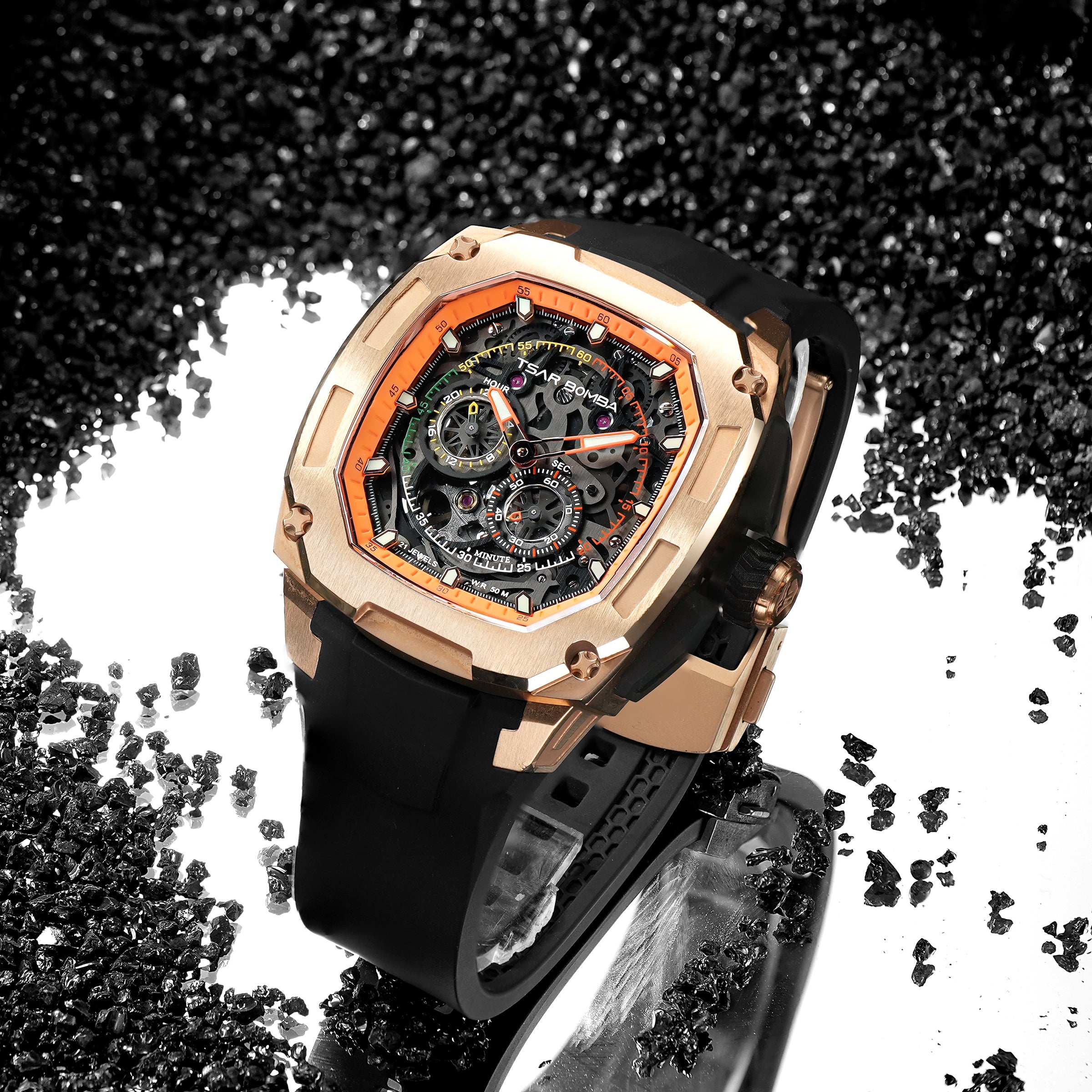 Dark Matter Series Men's Automatic Watch Set