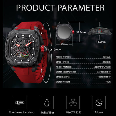 Dark Matter Series Men's Automatic Watch Set