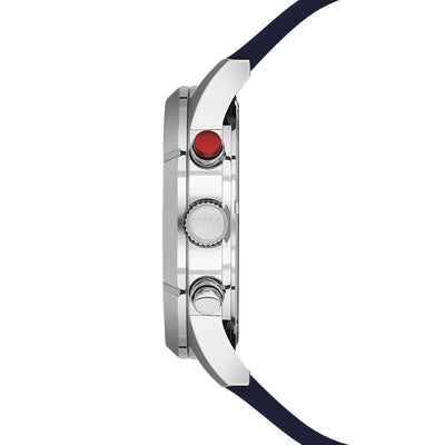 U.S. Polo Assn. Crossing Stainless Steel Bracelet Multifunction Watch for Men, 46mm