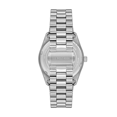 U.S. Polo Assn. Novelties Stainless Steel Bracelet Analog Watch for Men, 42mm