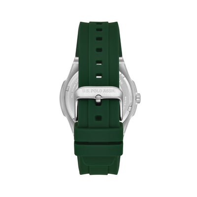 U.S. Polo Assn. Novelties Stainless Steel Bracelet Analog Watch for Men, 44mm