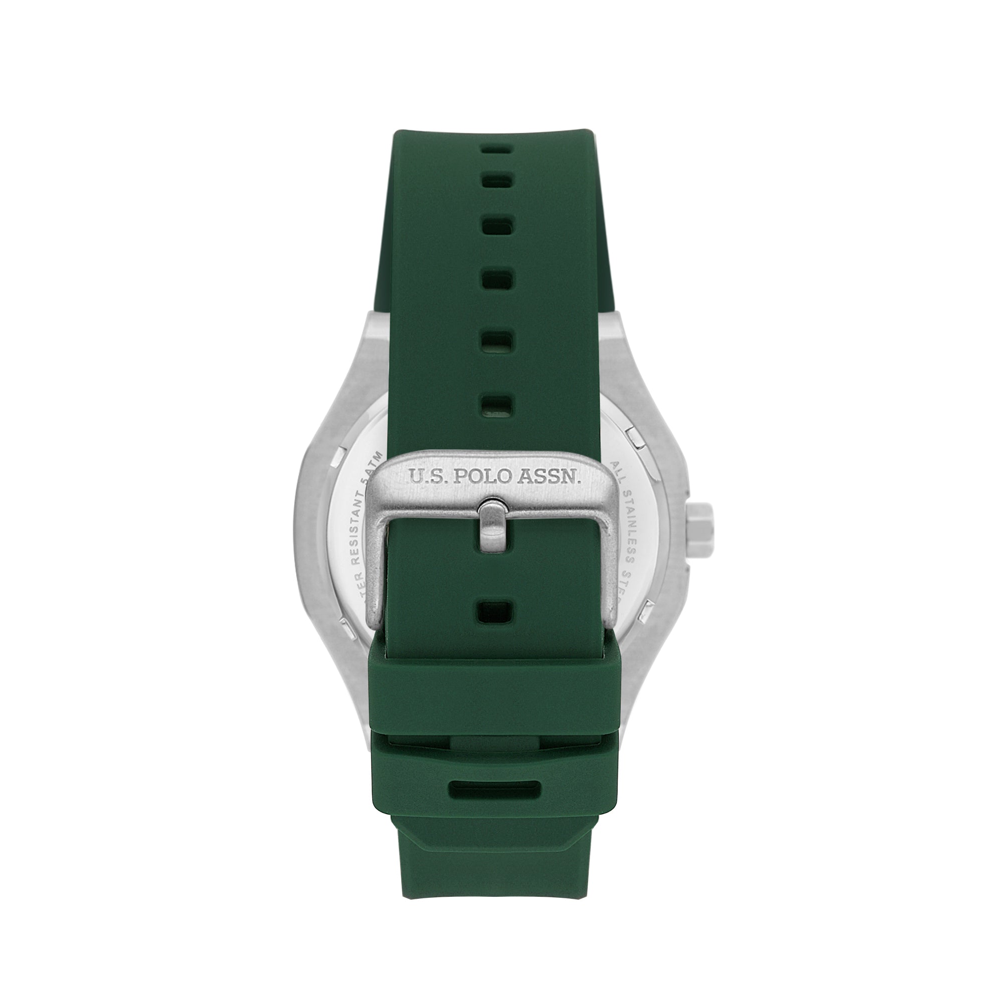 U.S. Polo Assn. Novelties Stainless Steel Bracelet Analog Watch for Men, 42mm
