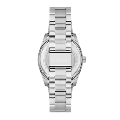 U.S. Polo Assn. Novelties Stainless Steel Bracelet Analog Watch for Men, 40mm