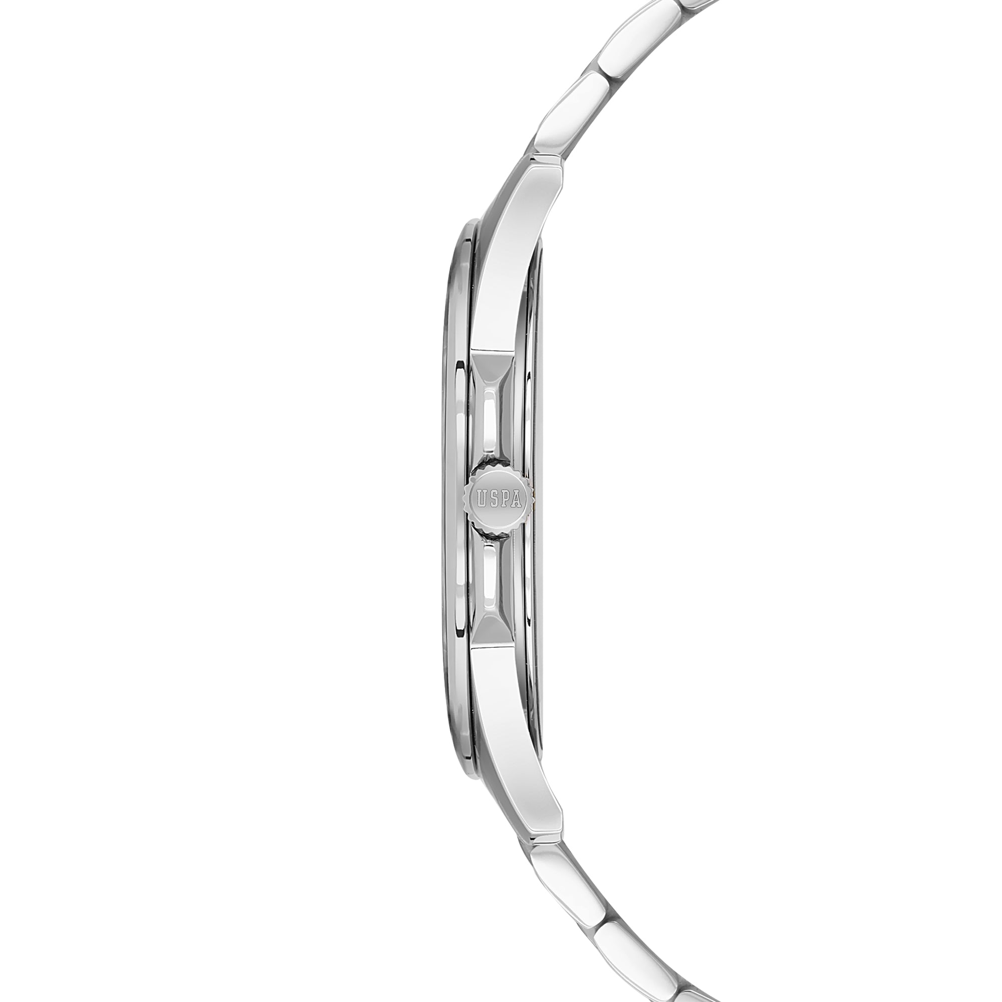 U.S. Polo Assn. Novelties Stainless Steel Bracelet Analog Watch for Men, 42mm