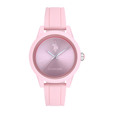 U.S. Polo Assn. Yard Stainless Steel Bracelet Analog Watch for Women, 37mm