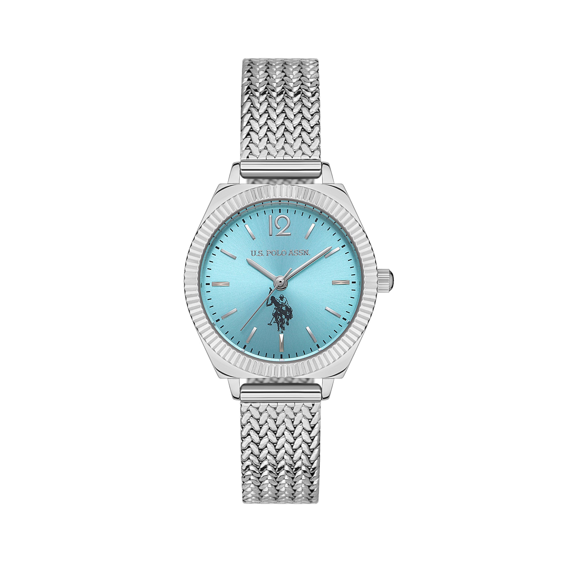 U.S. Polo Assn. Stile Stainless Steel Bracelet Analog Watch for Women, 29mm